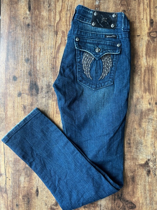 Miss Me Denim - Miss Me Angel Wing Jeans Vintage 29